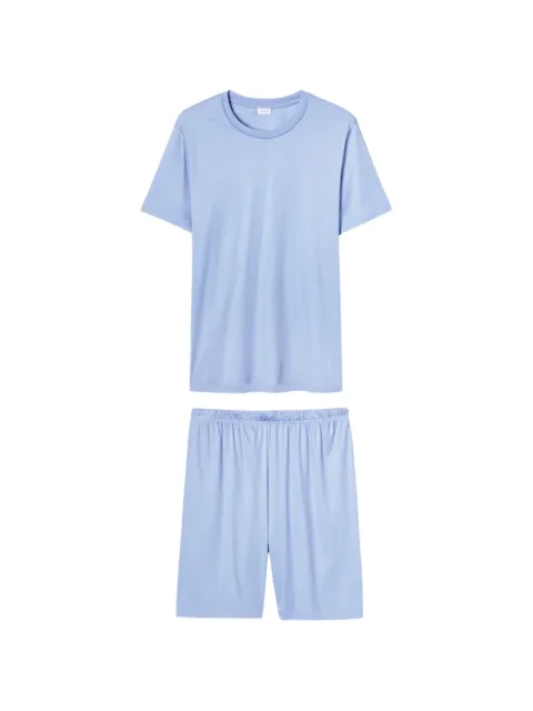 Zimmerli short-sleeve pajamas Blue 28641105