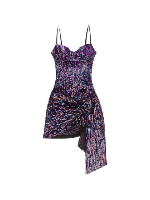 AREA sequin-embellished mini dress Black SP26AWDR0214FA02