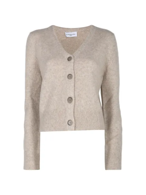 Brandon Maxwell Sloane V-neck cardigan Neutrals KN270SS26