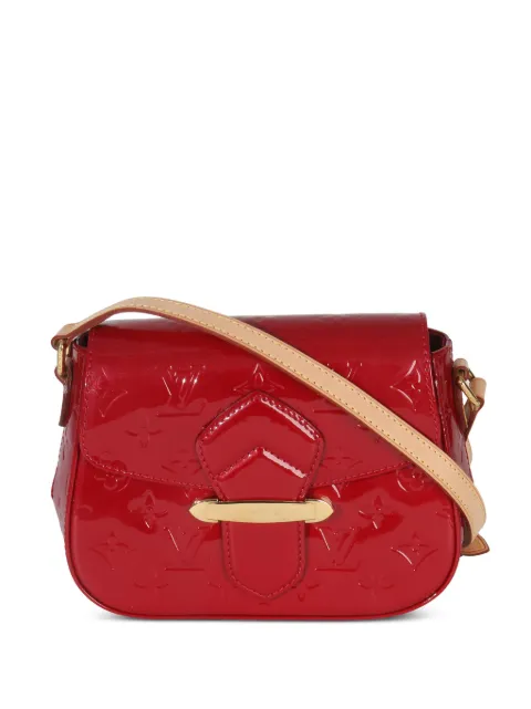 Louis Vuitton Pre-Owned 2011 monogram Vernis Bellflower PM shoulder bag Red 152850