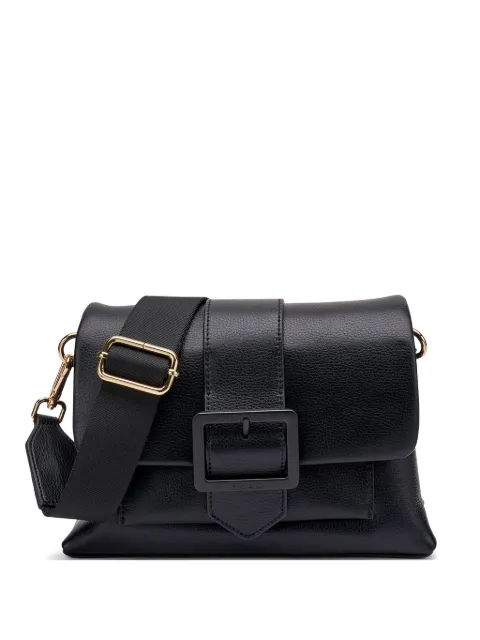 FRAU buckle-detail pebbled tote bag Black B975