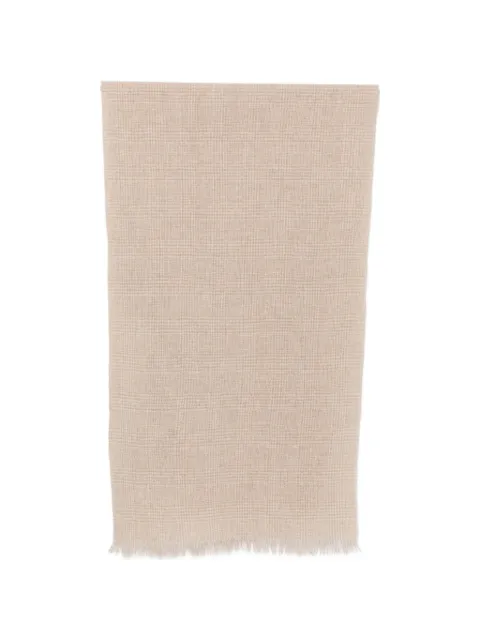 Fabiana Filippi fine-knit scarf Neutrals SAD226A939M572
