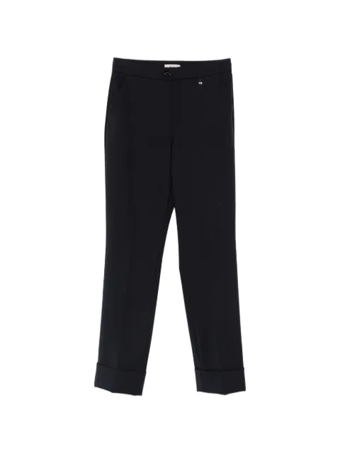 Herno turn-up-cuff trousers Blue PT000275D12965S