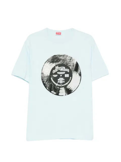 Kenzo short-sleeve vinyl-print T-shirt Blue FG65TS2964SG