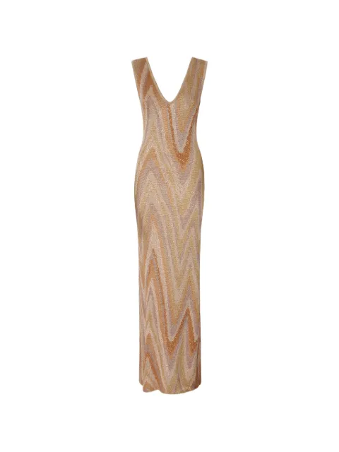 Missoni zigzag-knit dress Neutrals DS26WG4JBK01LY