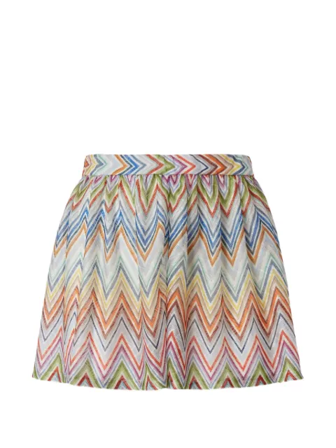 Missoni Zigzag-knit skirt White MC22SI00BR0161
