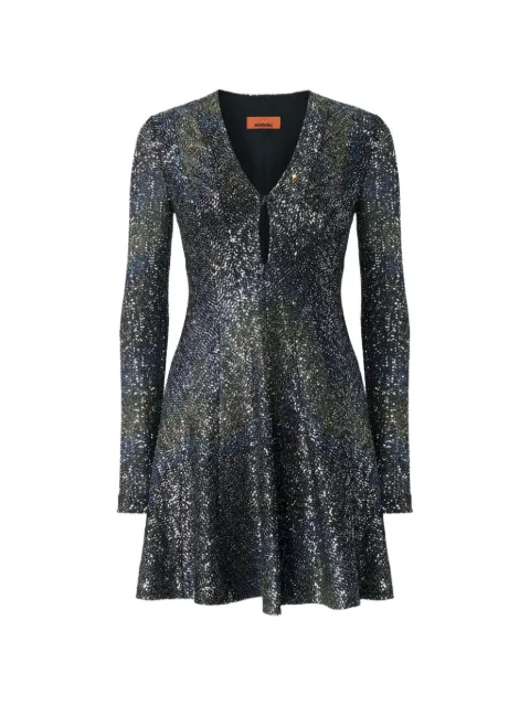 Missoni sequin-embellished V-neck dress Black DS26WG2EBC006G