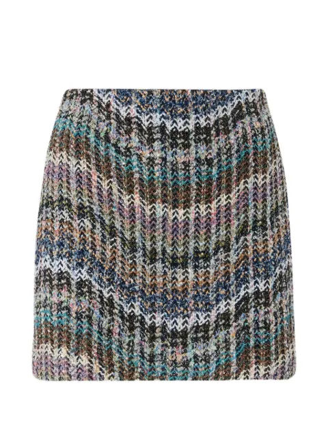 Missoni Zigzag-knit sequin-embellished skirt Black DS26WH09BC006C