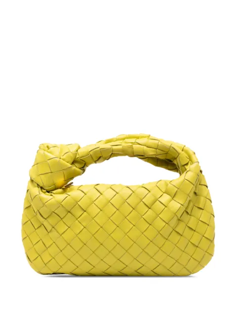 Bottega Veneta Pre-Owned 2012-2026 Mini Nappa Intrecciato Jodie hobo bag Yellow DP4QUE6B9927U72O