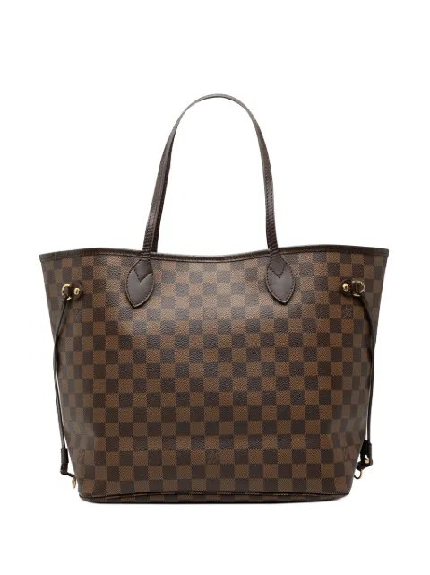 Louis Vuitton Pre-Owned 2011 Damier Ebene Neverfull MM tote bag Brown CKCBK7U1A2PKJ418