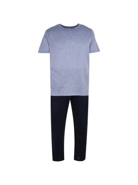 Zimmerli short-sleeve pajamas Blue 343741200