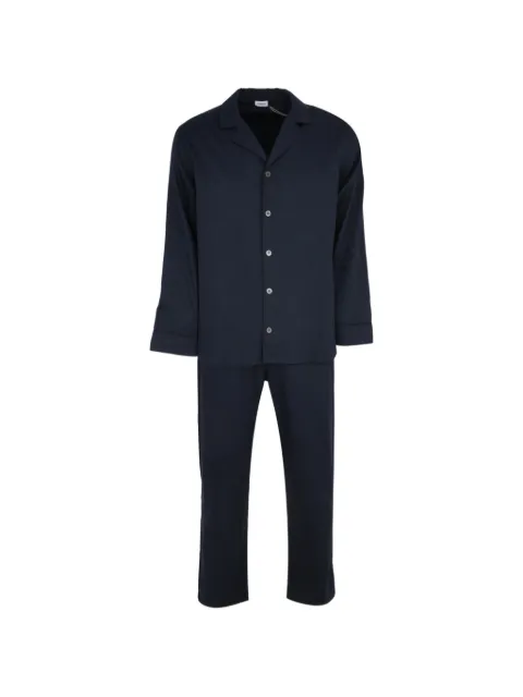 Zimmerli paisley-jacquard cotton pajamas Blue 473721001