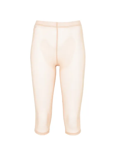 Vestiaire d'un Oiseau Libre knee-length mesh tights Neutrals KNEELENGTHMESHTIGHTS