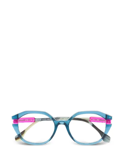 Face À Face Etto 2 geometric-frame glasses Blue ETTO2