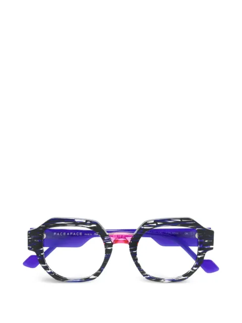 Face À Face Framed 2 geometric-frame glasses Purple FRAMED2