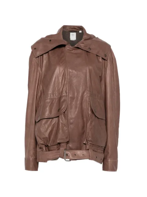 CALVIN KLEIN COLLECTION belted oversized jacket Brown VY01605