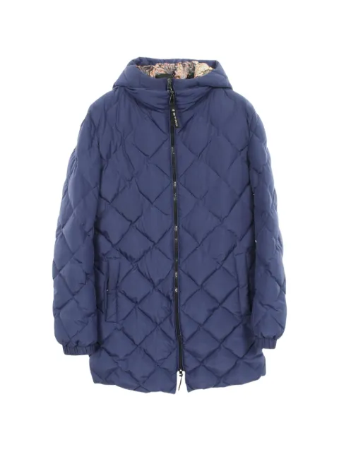 Etro Pre-Owned 2010s quilted jacket Blue 1062138