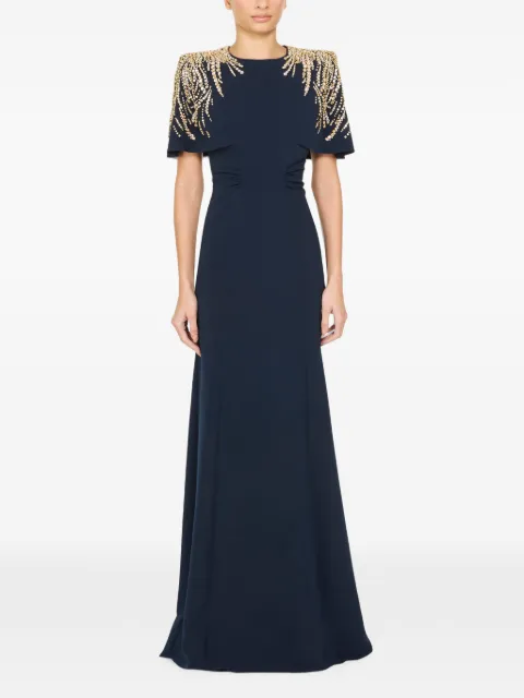 Jenny Packham Petal dress Blue ZED117L
