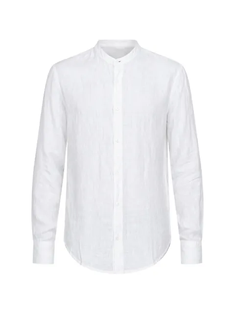 Blauer band-collar shirt White 24SBLUS01031