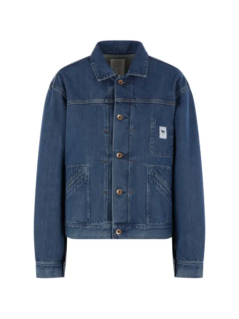 Maison Kitsuné x Kuro Selvedge denim jacket Blue 990002