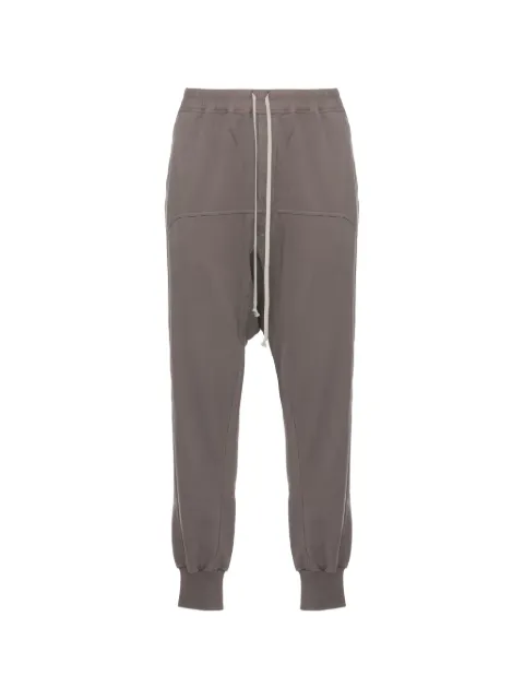 Rick Owens DRKSHDW Prisoner drawstring-waist track pants Grey DU01F4395RIG