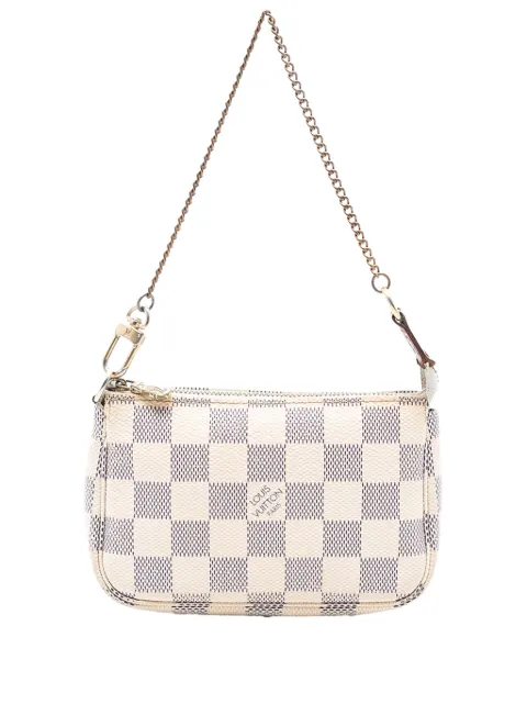 Louis Vuitton Pre-Owned 2007 Damier Azur Mini Pochette Accessoires handbag White 3V9NPC8O830R21SN