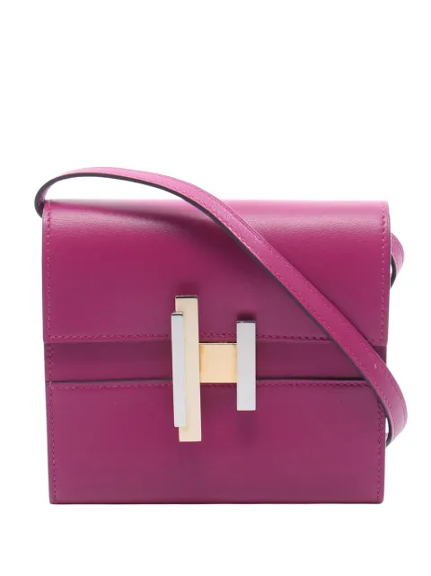 Hermès Pre-Owned 2018 Cinhetic To Go Wallet crossbody bag Pink W3HSUFAJWLICD24G