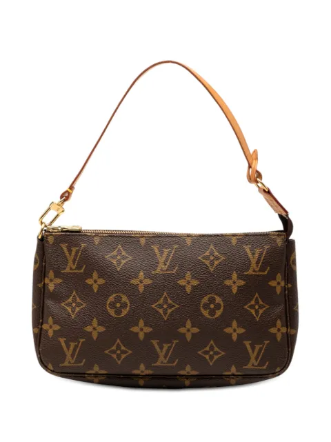 Louis Vuitton Pre-Owned 2002 Monogram Pochette Accessoires shoulder bag Brown XEJ6TUJMN1G3YWER