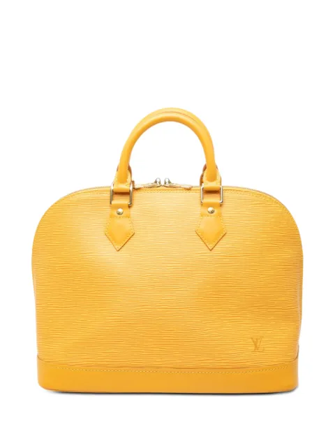 Louis Vuitton Pre-Owned 2000 Epi Alma PM handbag Yellow QF4QZV2WGBE6B1O7