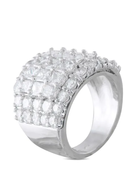 LB Exclusive diamond ring Silver MF03041626