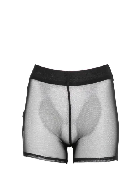Vestiaire d'un Oiseau Libre sheer mesh tights Black SHORTMESHTIGHTS
