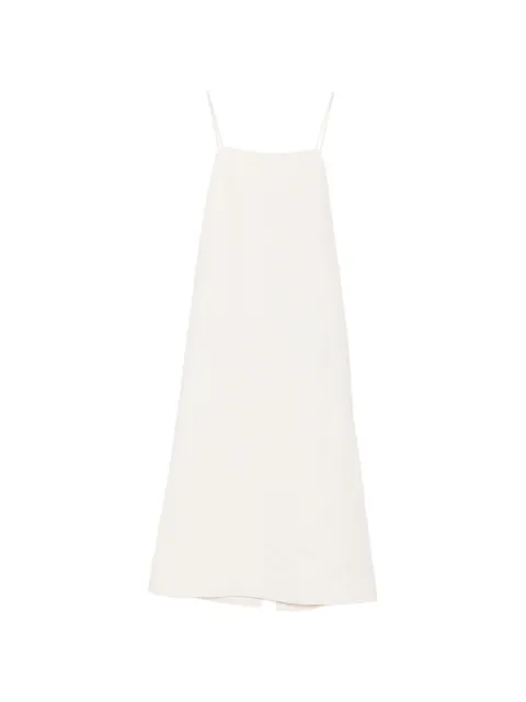 CALVIN KLEIN COLLECTION Annika open-back spaghetti-strap maxi dress White VY00802