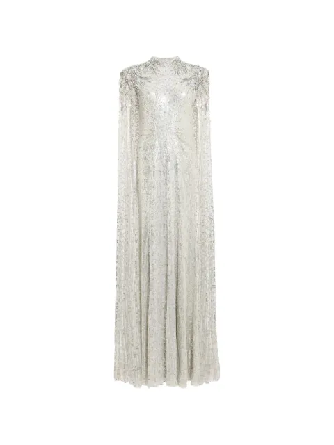 Jenny Packham Dakota dress Silver ZED105L