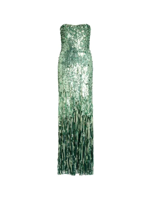 Jenny Packham Kimi gown Green ZED114L