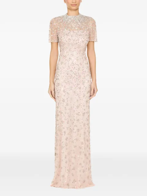 Jenny Packham maxi Orchid dress Pink ZED102L