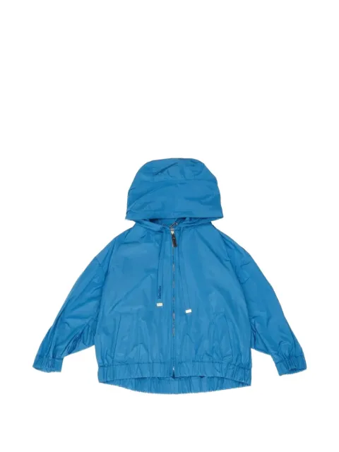 'S Max Mara hooded box-pleat jacket Blue 2619021043600