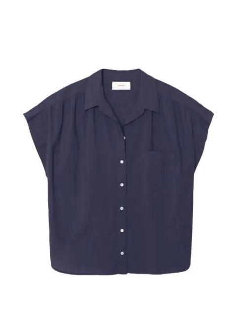 Xirena Lexi short-sleeve shirt Blue X5CTP069