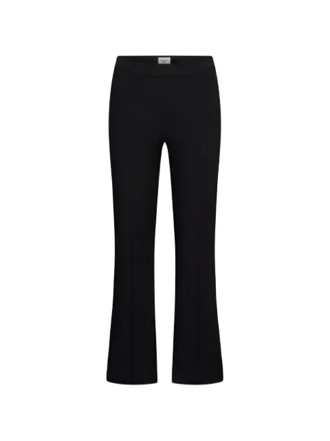 Seductive seam-detail flared trousers Black 0950896537