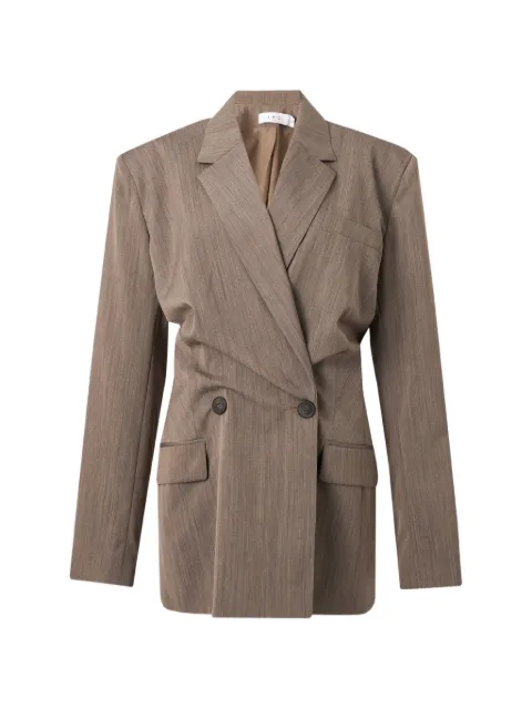 IRO Sunrise double-breasted blazer Brown SUNRISEBROWNTERRA