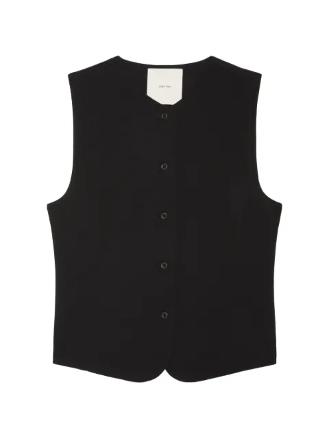 Calvin Klein button-up waistcoat Black LV044G414GUB1