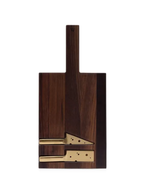 woodsea small walnut wood cheese board set Brown 4779039793257