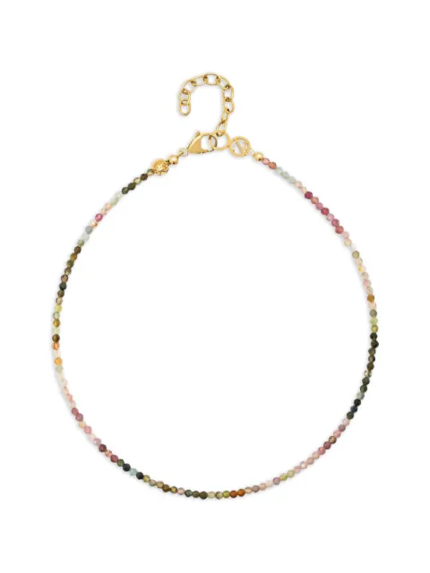 Nialaya Jewelry beaded tourmaline necklace Gold WNECK342