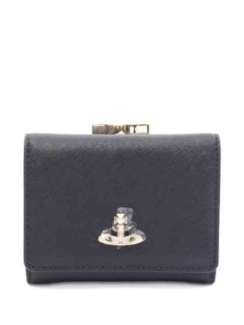 Vivienne Westwood Pre-Owned 2020 small Frame wallet Black 1066946