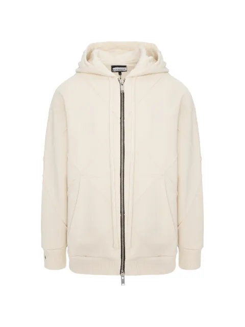 HAMZA Crudo V2 panelled hoodie Neutrals CRUDOV2HOODIE