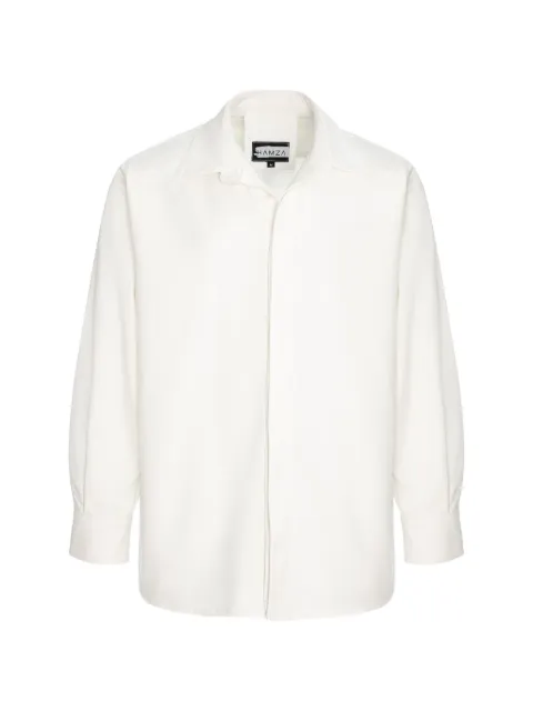 HAMZA 247 V2 oversized shirt White 247V2SHIRT