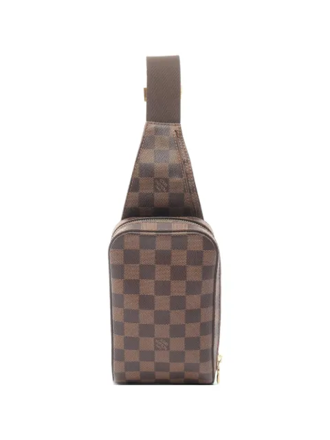 Louis Vuitton Pre-Owned 2009 Geronimos Damier Ebene belt bag Brown 1068279CA1089