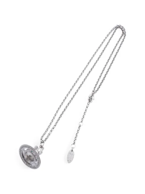 Vivienne Westwood Pre-Owned 2020s Orb-pendant necklace Silver 1066961