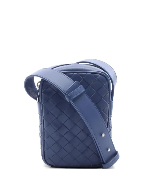 Bottega Veneta Pre-Owned 2010s Intrecciato crossbody bag Blue 1067620