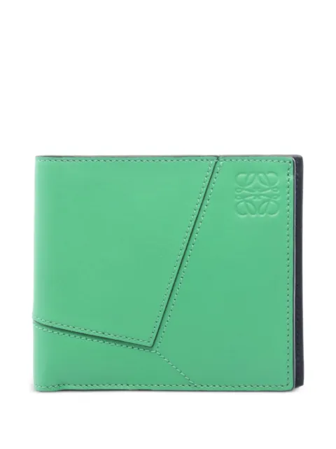 Loewe Pre-Owned 2010s Puzzle wallet Green 1060881