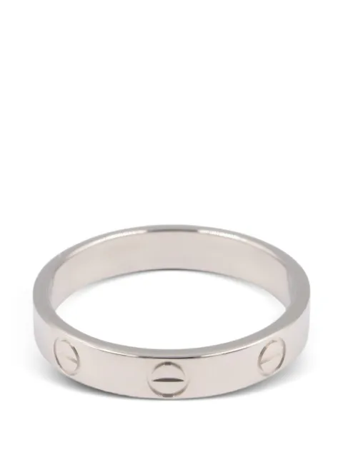 Cartier 2010s Love ring Silver 1066797